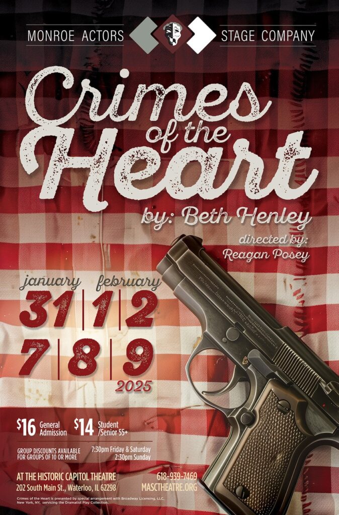 Crimes of the Heart Play Poster