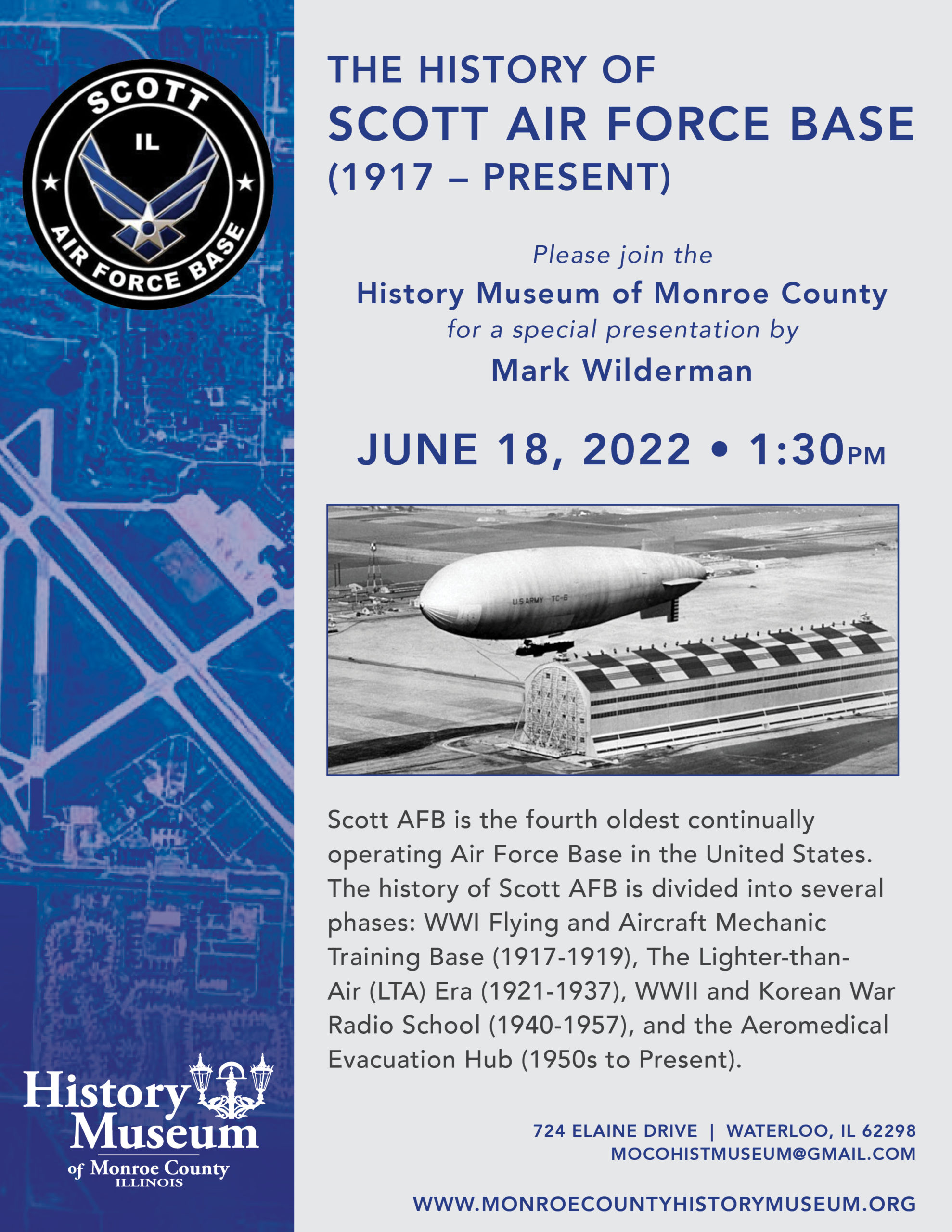 The History of Scott Air Force Base City of Waterloo, IL