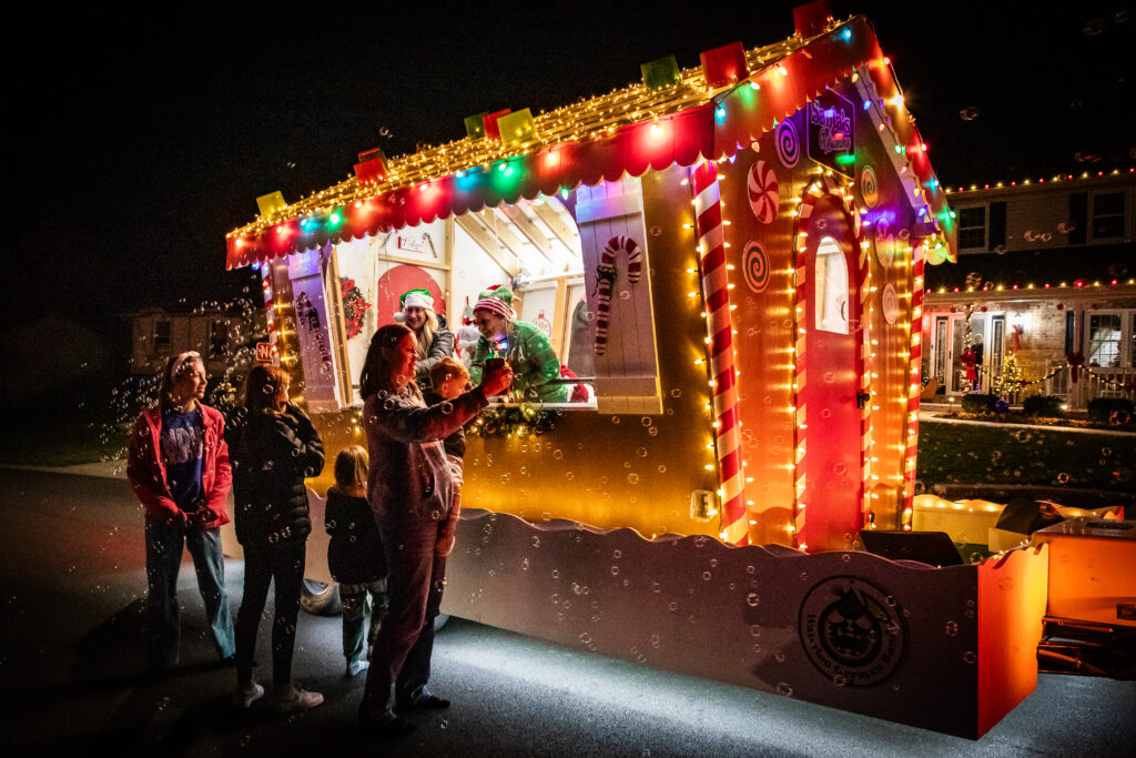 santa float picture